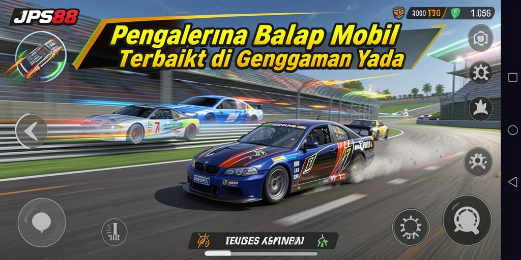 Gameplay JPS88 yang menegangkan dengan balapan penuh aksi.