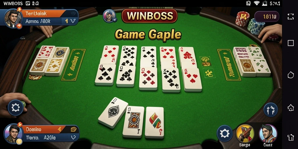 Tampilan gameplay WINBOSS yang seru dan interaktif.